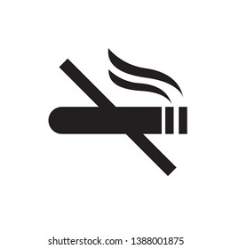 no smoking icon for public area