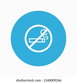 no smoking icon vector