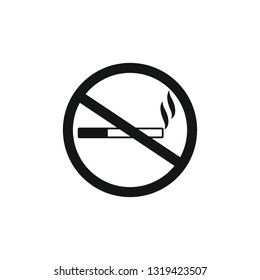 no smoking icon vector