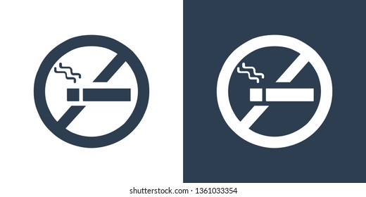 No Smoking  Icon Vector
