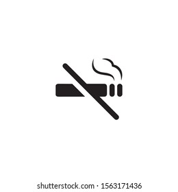 No Smoking icon. - vector