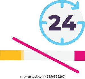 no smoking  Icon Vector Flat Illustration