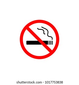 No smoking icon for web and mobile