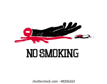 No smoking! illustration.