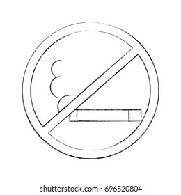 no smoking isolated icon