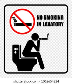 no smoking, label