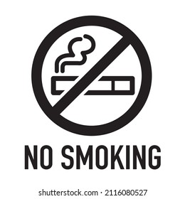 No smoking (No smoking mark icon)