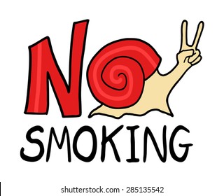 no smoking message