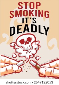 no smoking new campaign poster