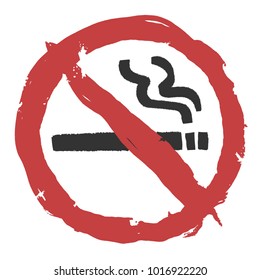 No smoking sign