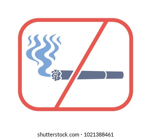 No smoking sign
