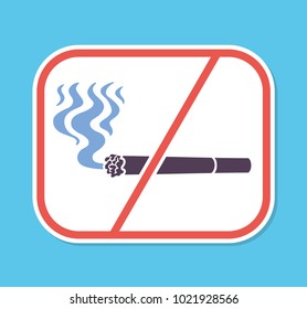 No smoking sign