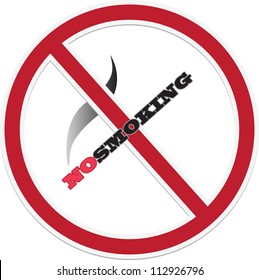 No smoking sign