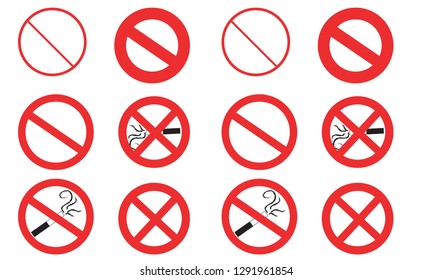 No Smoking sign 