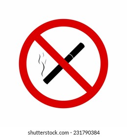 No smoking sign