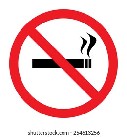 No smoking sign