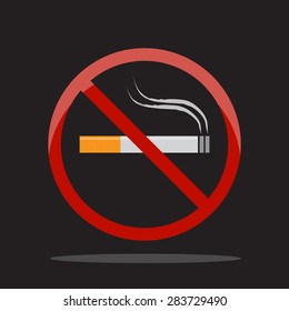 No smoking sign.