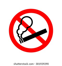 No smoking sign