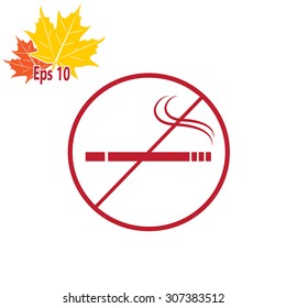 No smoking sign.