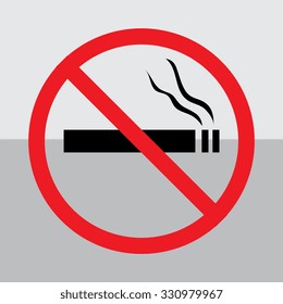 No smoking sign