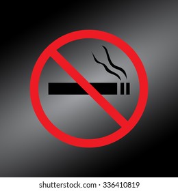 No smoking sign
