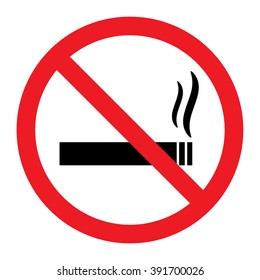 No smoking sign