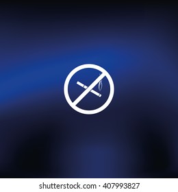 No smoking sign.