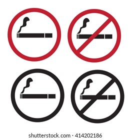 No smoking sign
