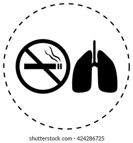 No smoking sign