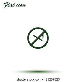 No smoking sign.
