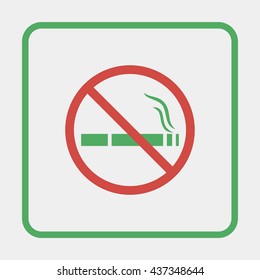 No smoking sign.