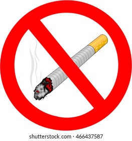 No smoking sign
