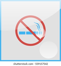 No smoking sign.