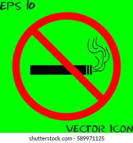 No smoking sign