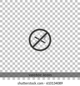 No smoking sign.