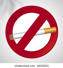 No Smoking sign
