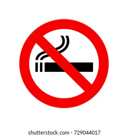 No smoking sign