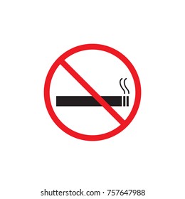 No smoking sign.