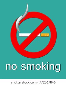 No smoking sign