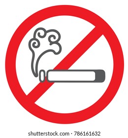 No smoking sign