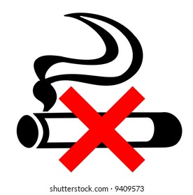 No Smoking sign