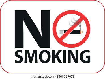 No smoking sign, Cigarette silhouette graphics design, Restricted in public areas, No smoking sign on a brick wall, No smoking sign on an office building wall at Central, smoking zone.