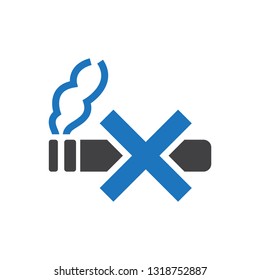 No Smoking Sign Icon