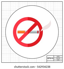 No Smoking Sign Icon