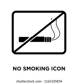 No Smoking Sign icon vector isolated on white background, No Smoking Sign transparent sign