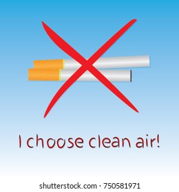 No smoking sign icon vector illustration,Creative no smoking day concept 