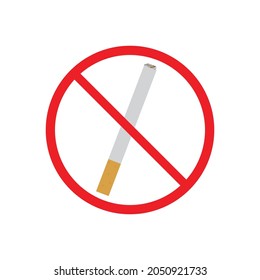 no smoking sign isolated with white background 