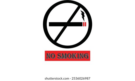 No smoking sign Royalty Free Vector