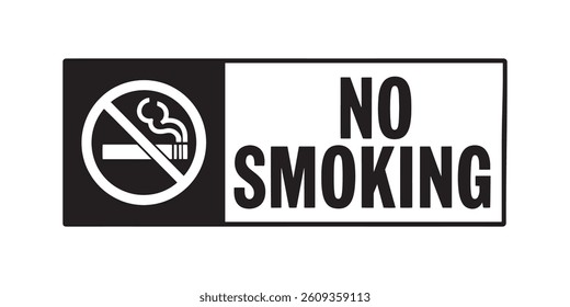 No smoking sign, No smoking with text Stop cigarette symbol Vector - Powered by Shutterstock - Get 15% off with code: PIKWIZARD15