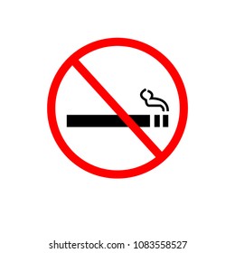 No smoking sign vector
